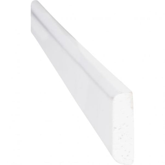 BM8 - Concord Polar White - Batten Molding - 1/4" thick 3/4" wide 96" long