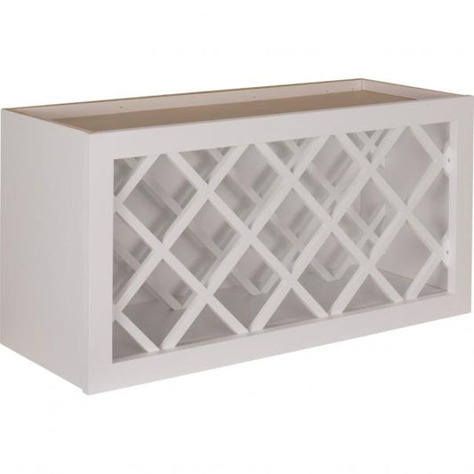 WR3015 - Concord Polar White - Wine Rack - 30"W x 15"H x 12"D